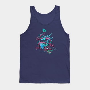 Chinese Cloud Dragon Mythical Rain Maker Creature Tank Top